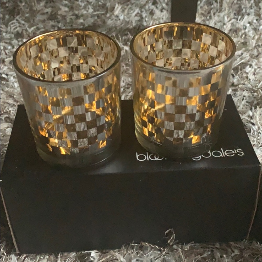 New set of silver‎ and gold candle holders decor - Picture 3 of 8